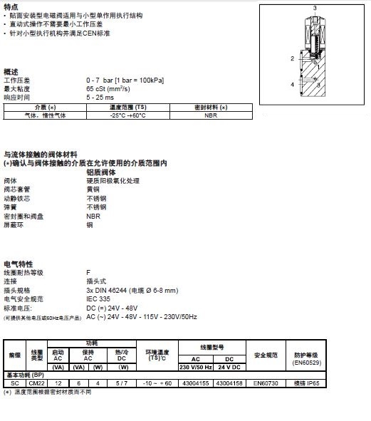  現(xiàn)貨供應(yīng)美國(guó)ASCO 325系列電磁閥選型手冊(cè)